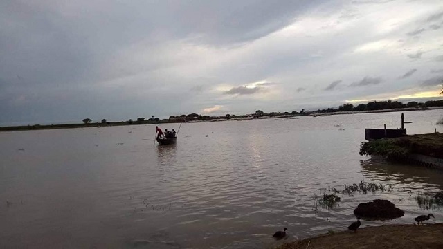 বন্যায় প্লাবিত নারায়নপুর এলাকা