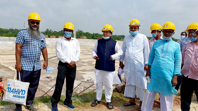 স্যানিটারি ল্যান্ডফিল প্রকল্প পরিদর্শন করেন জেলা আ’লীগ সম্পাদক আব্দুল ওদুদ বিশ্বাস