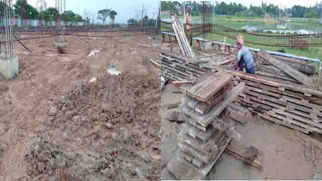 ‘এক হাজার আসন বিশিষ্ট অডিটোরিয়াম কাম-মাল্টিপারপাস হল’ নির্মাণে অনিয়মের অভিযোগ
